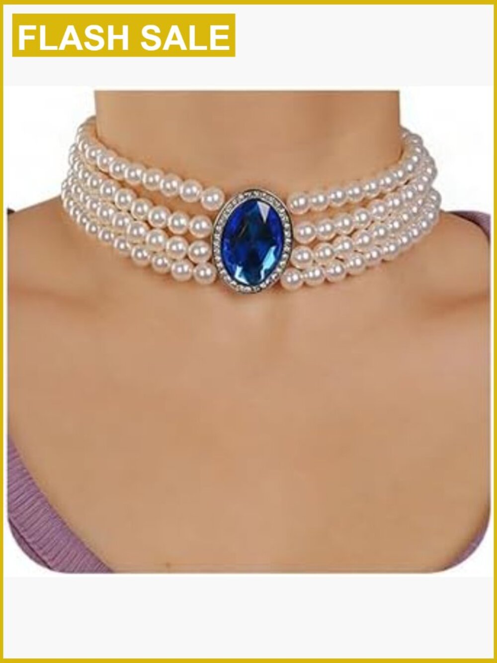 Multilayer Beaded Layered Choker Necklace Set Handmade Bohemian Chain Necklace
